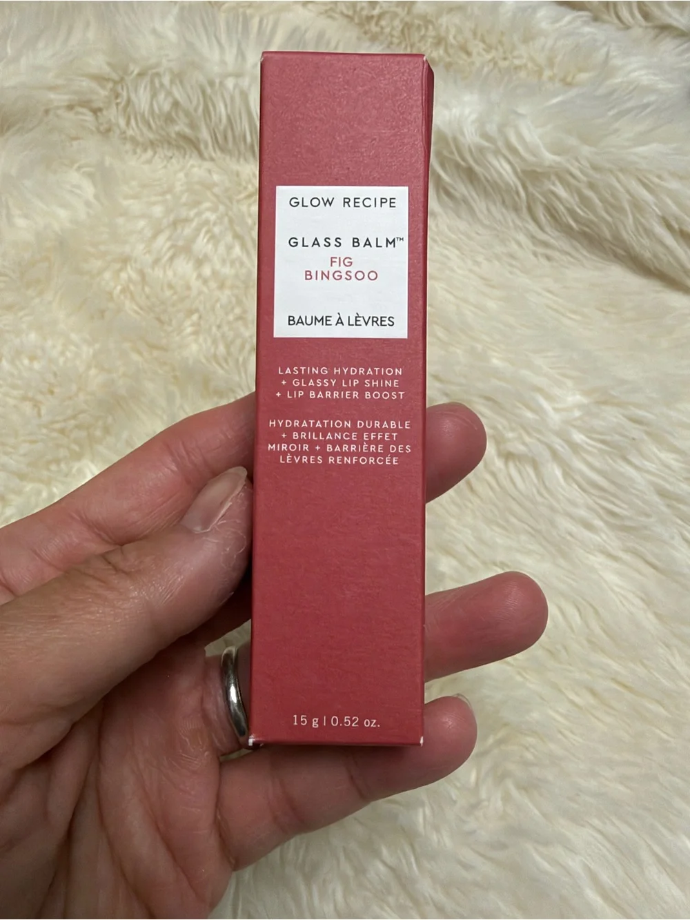 Glow Recipe Glass Balm Tinted Lip Balm - fig Bingsoo